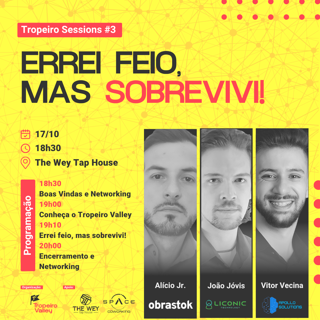 Tropeiro Sessions #3 — Errei feio, mas sobrevivi!